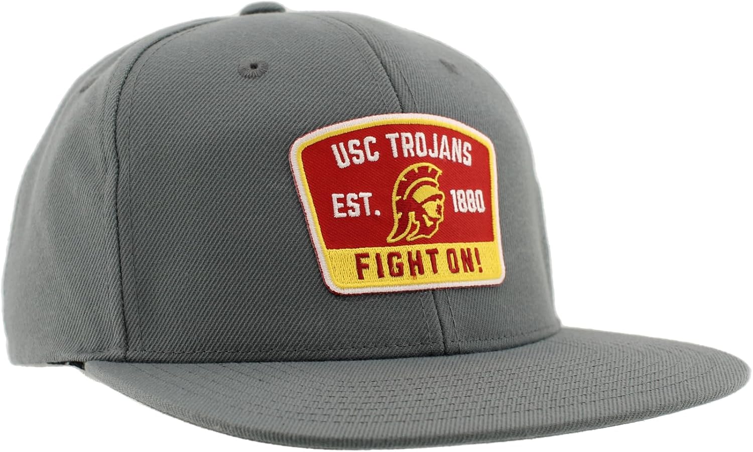 ZHATS Standard NCAA Officially Licensed Hat Flat Snapback Z11 Switchback Gray, Grey, One Size - Image 5