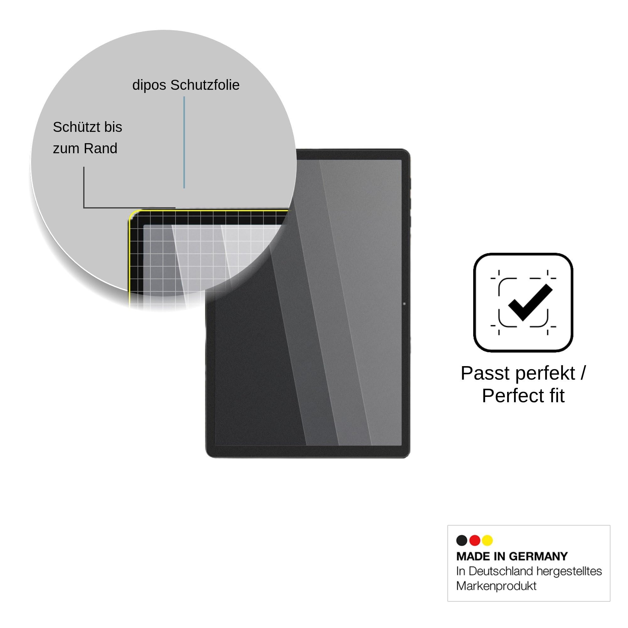 dipos Protector de Pantalla Antiespía para Zentality C-750