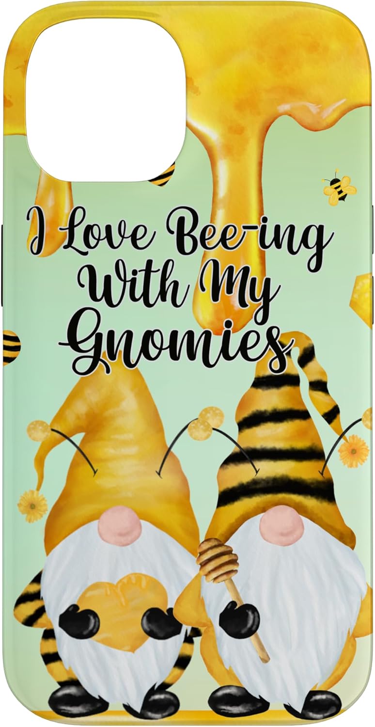 Funny Gnomes Love Beekeeping Motif For Beekeeper Bee Gnome Case for iPhone SE (2020) / 7 / 8