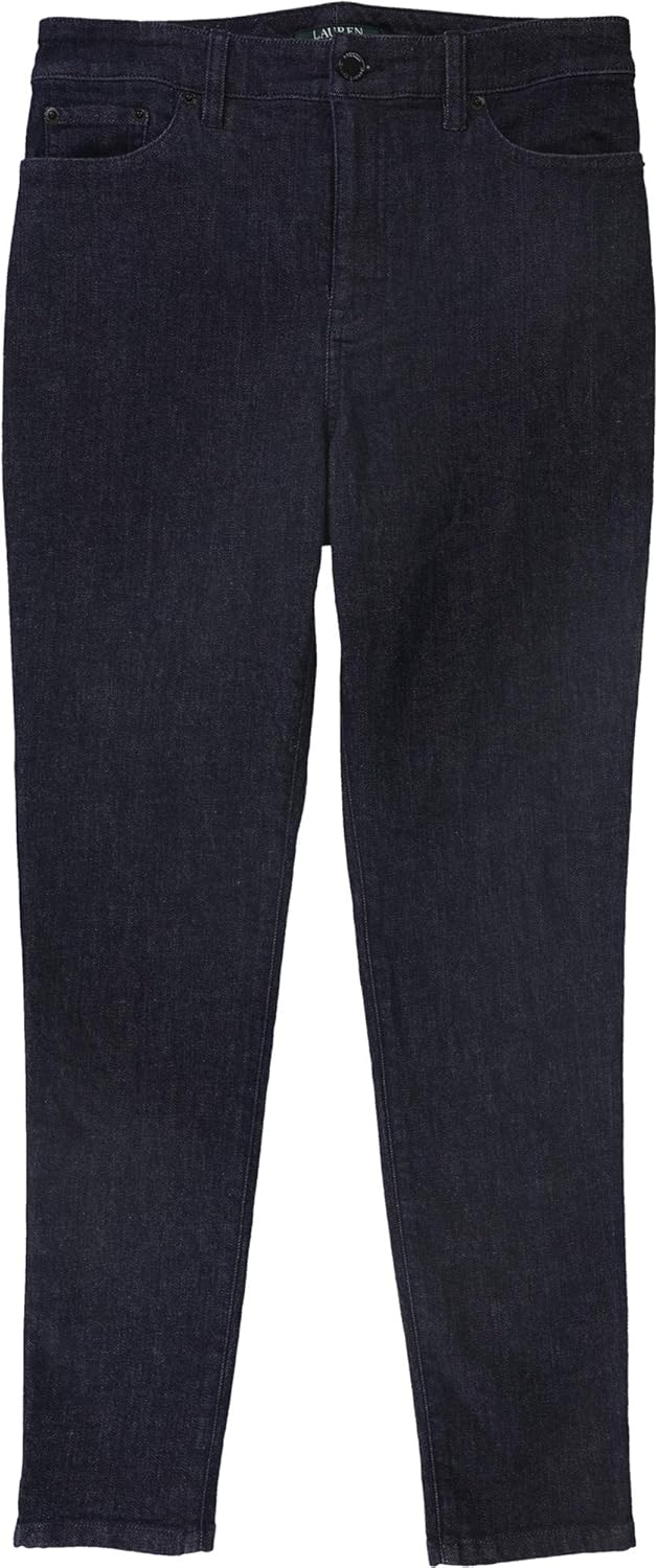 Ralph Lauren Womens Regal Skinny Fit Jeans, Blue, Petite, 2P