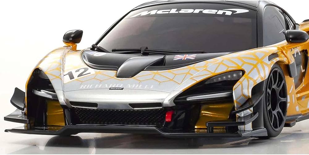 Kyosho Mini-Z RWD McLaren Senna GTR Arancione KYO32340OR Auto Kit