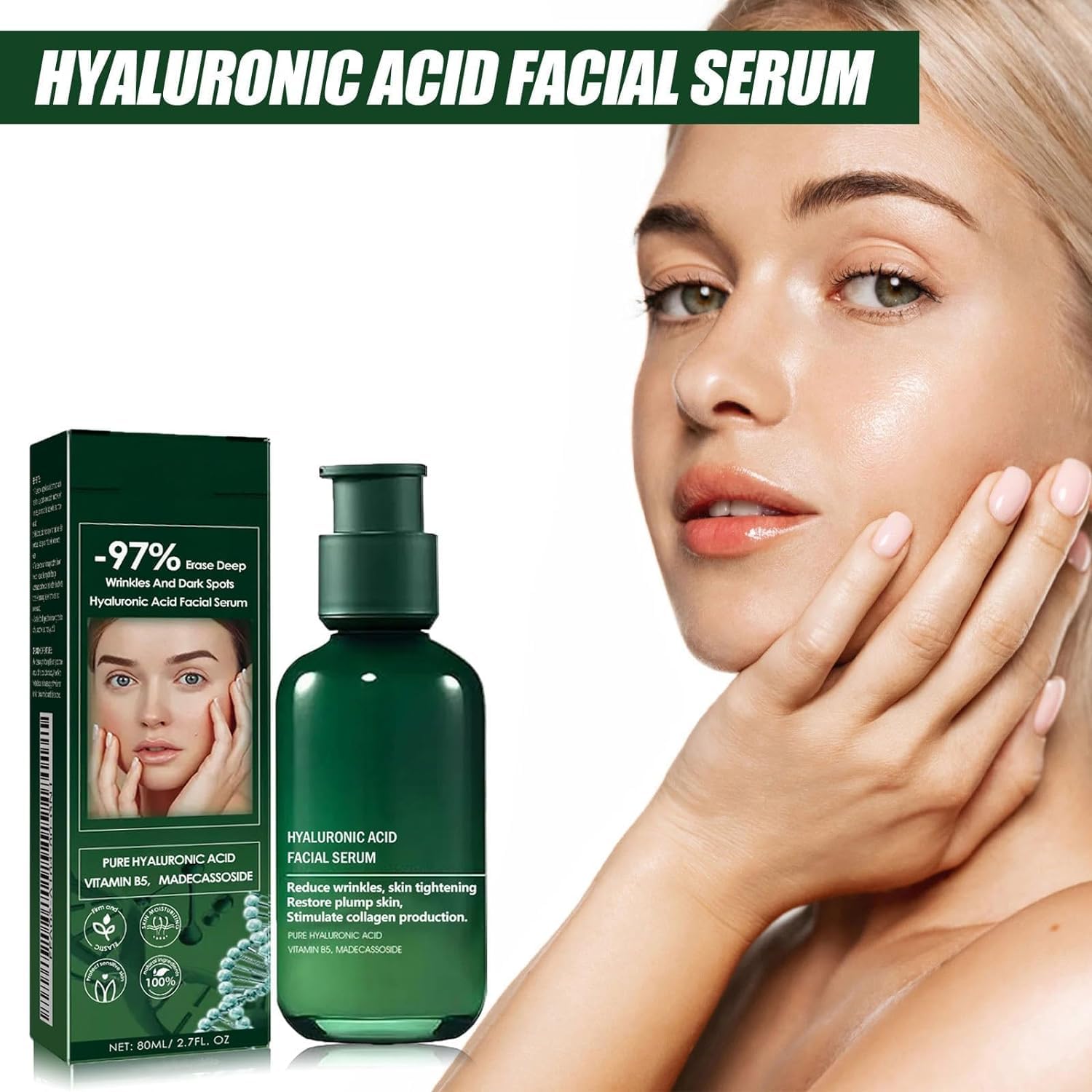 2PCS Fubsta Skin Firming Rejuvenating Serum, Fubsta Rejuvenating Serum, Fubsta Serum For All Skin Types, Lifting And Firming, Refreshing And Non-Sticky - Image 2