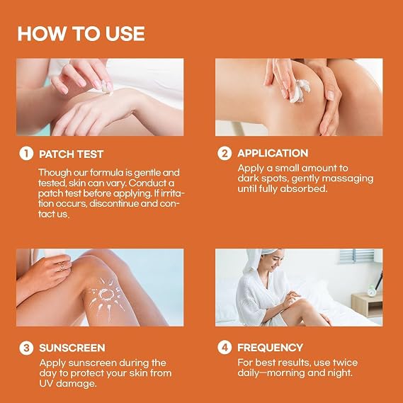 Natural Vine Dark Spot Corrector: Dark Spot Remover for Face Body in 4-8 Weeks - Instant Concealing & Age Brown Sun Faded Spot Remover Melasma Freckles Correcting with Niacinamide for Women & Men 60g
