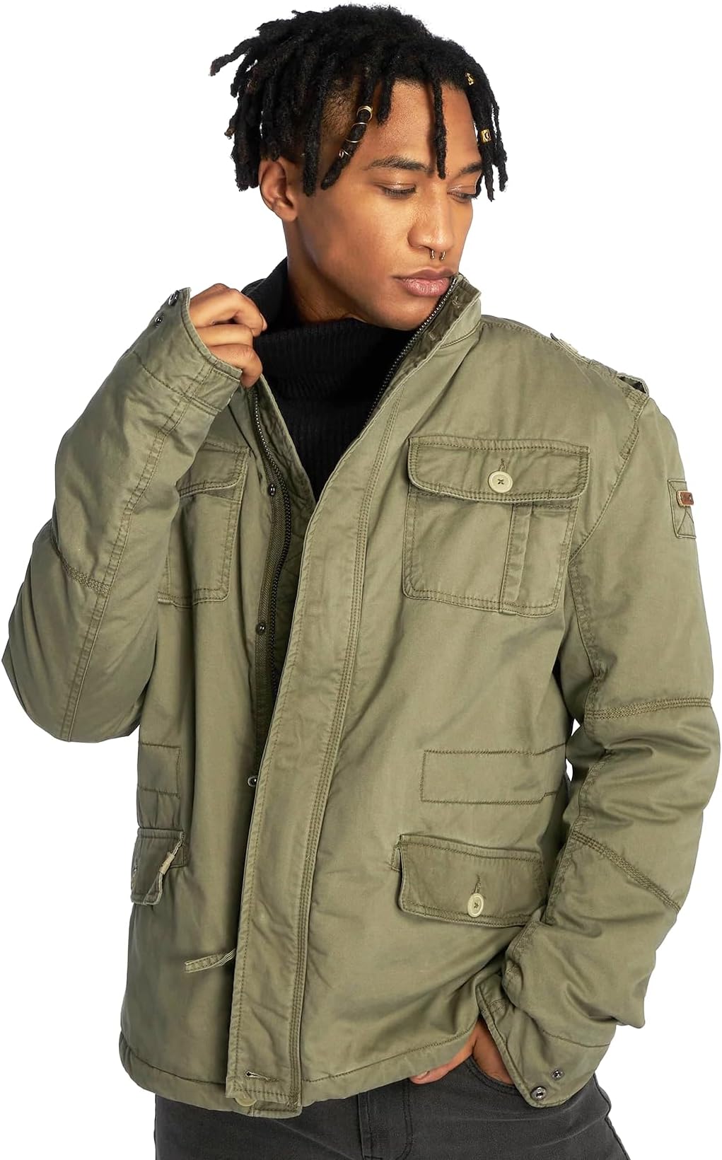 Brandit Men's Britannia Winter Jacket Black