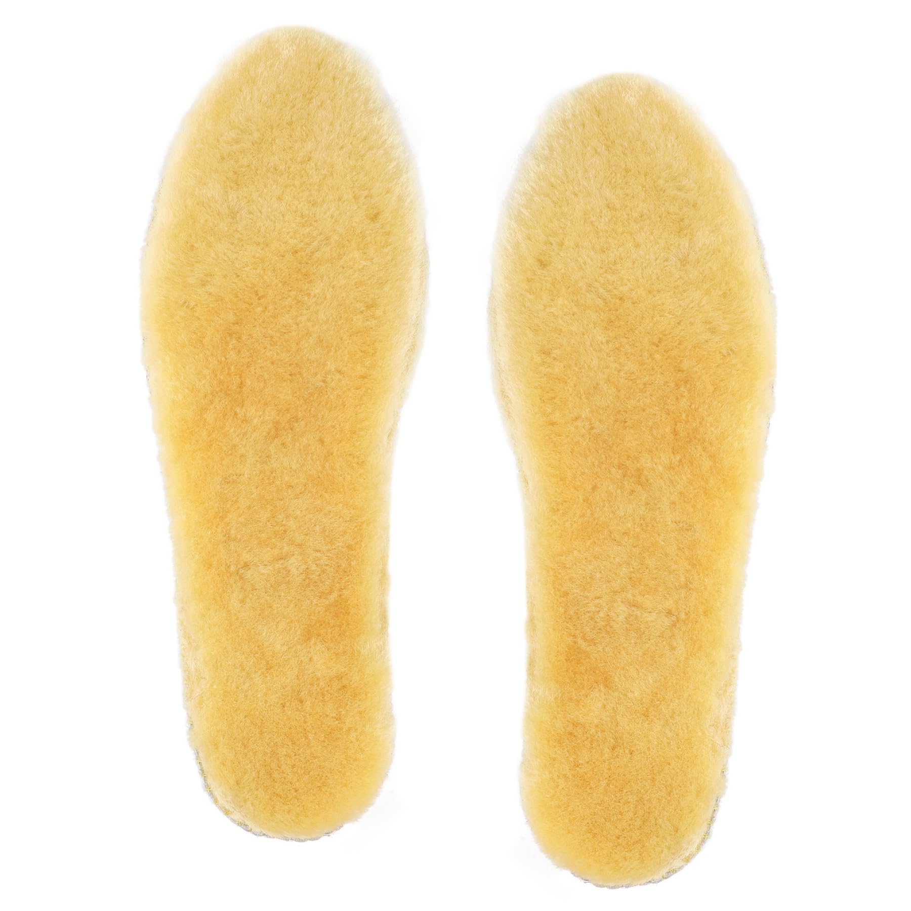 Lambswool Sheepskin Insoles for Women Men, Warm Winter Boot Inserts UK 8