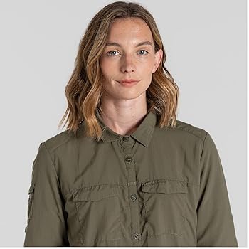 Camicia Donna Craghoppers NL ADV LS - Poliammide, Protezione Solare E Controllo Odori - Foto 6