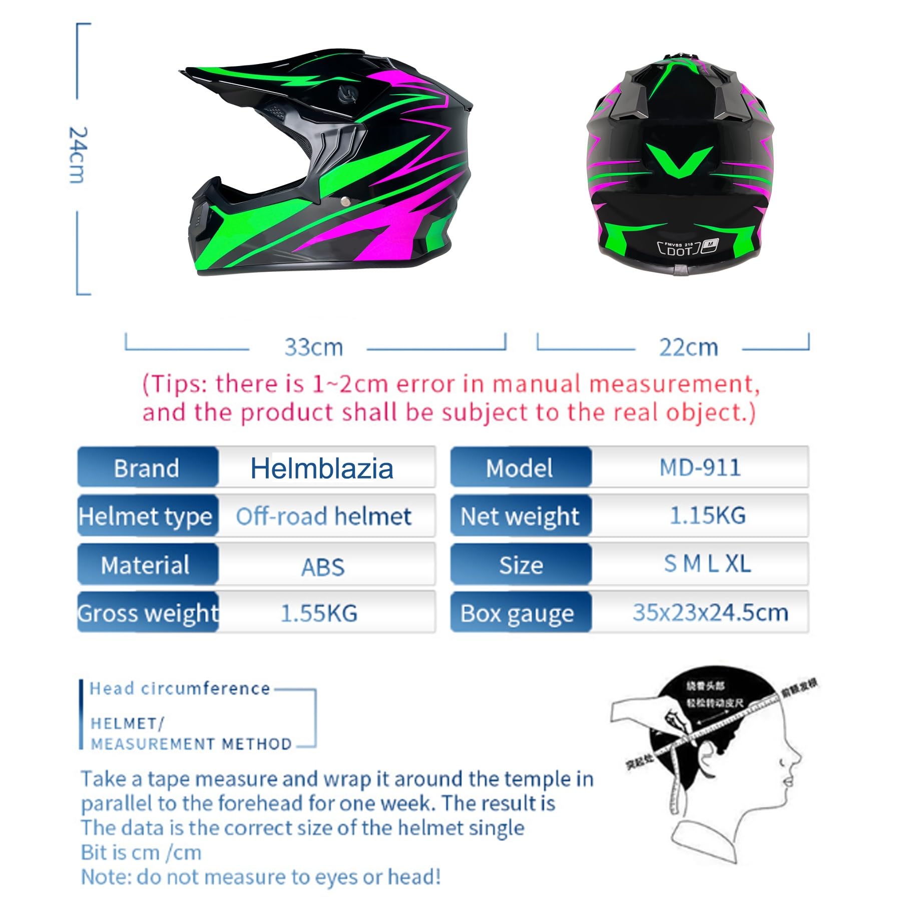 Motocross Helm Kinder, ECE22.06-Zertifizierung, Jugend Motorradhelme, Downhill Fullface MTB Integralhelm Crosshelm Helm, Für Jungen Mädchen Quad Bikes BMX Fahrrad ATV Offroad DH Helm