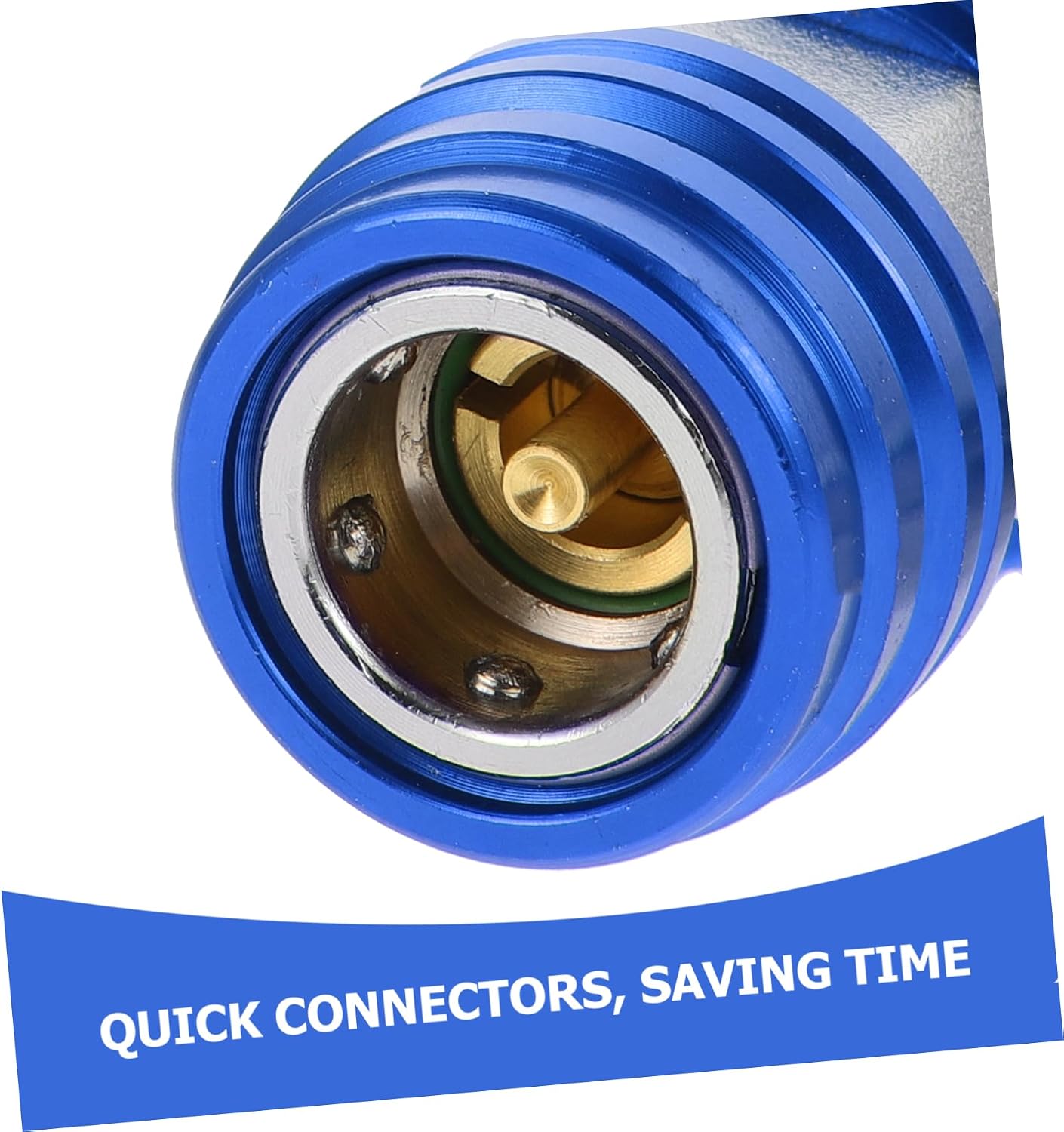 BESTOYARD 1pair Quick Couplers for Automotive Air Adapters for Easy Connection and Enhanced Cooling Performance