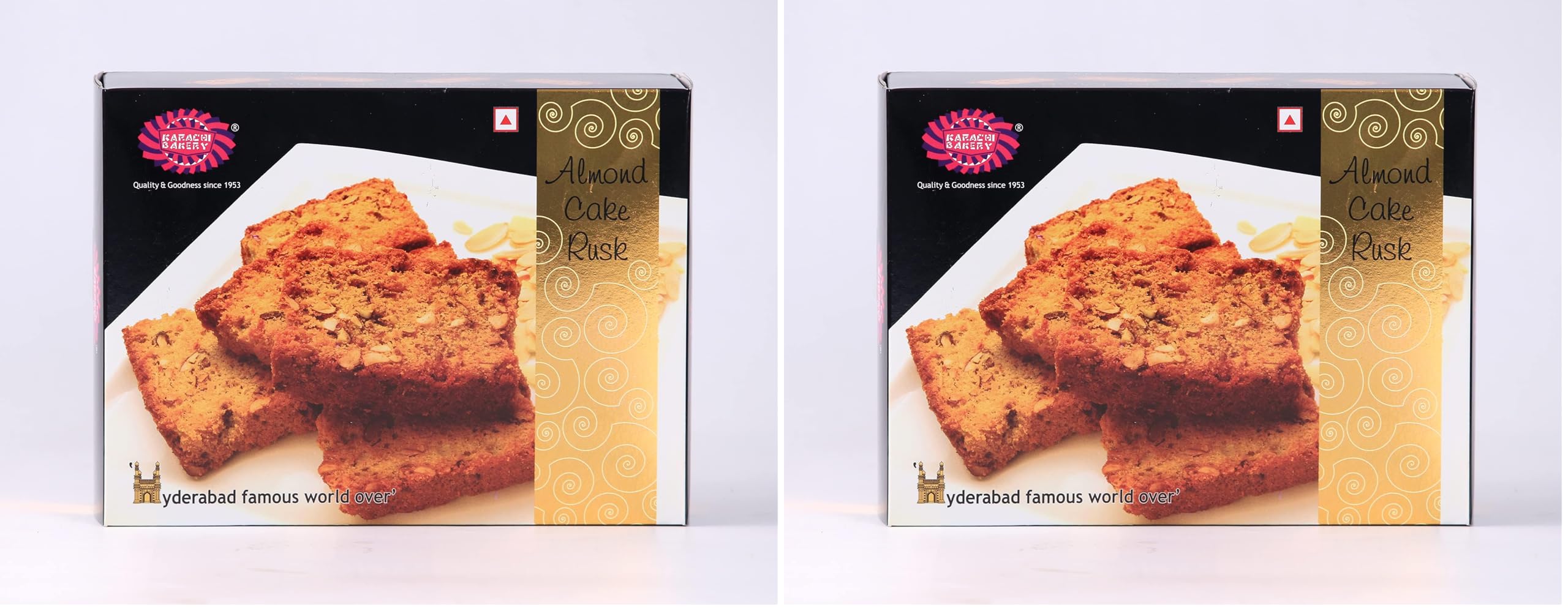 Karchi Bakery 6-3-190, Khanchand Towers, Road No 1, Banjara Hills, Hyderabad - 500034 Almond Cake Rusk 400 G | Tea Time Snack (Pack of 2)-image-41