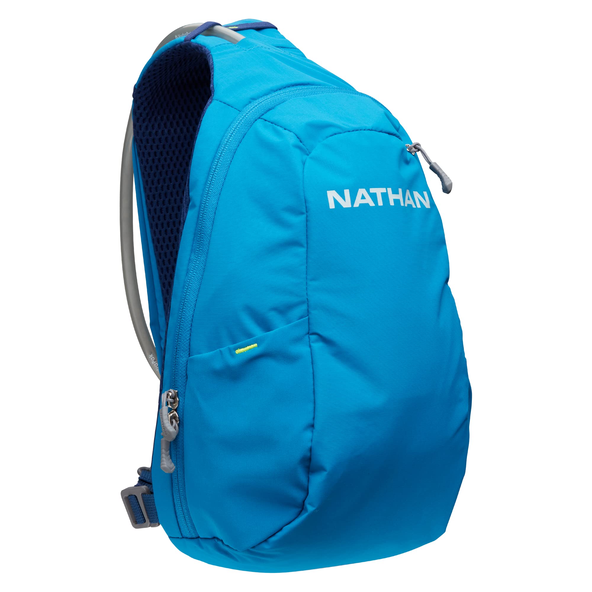 Nathan Limitless 8L Hydration Sling, Two Side Pockets & Small Zipper Stash Pocket for Essential Storage, Breathable & Moisture Wicking