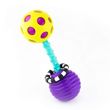 Sassy Infant Gift Set 0+ Months - 5 Piece Set with Different Rattles and Teethers