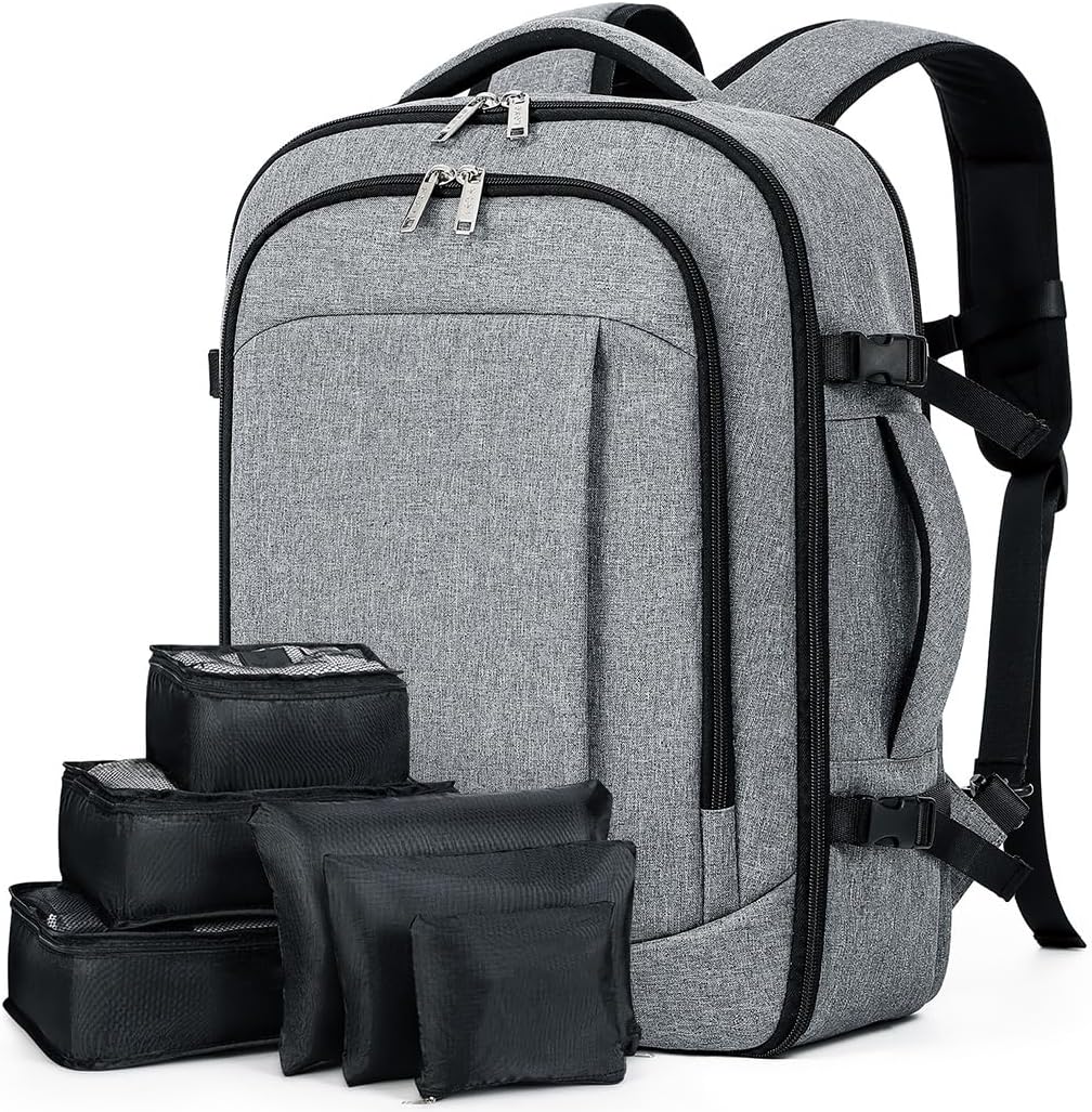 Lekeinchi Carry On Backpack for Airplanes, 17 Inch Large