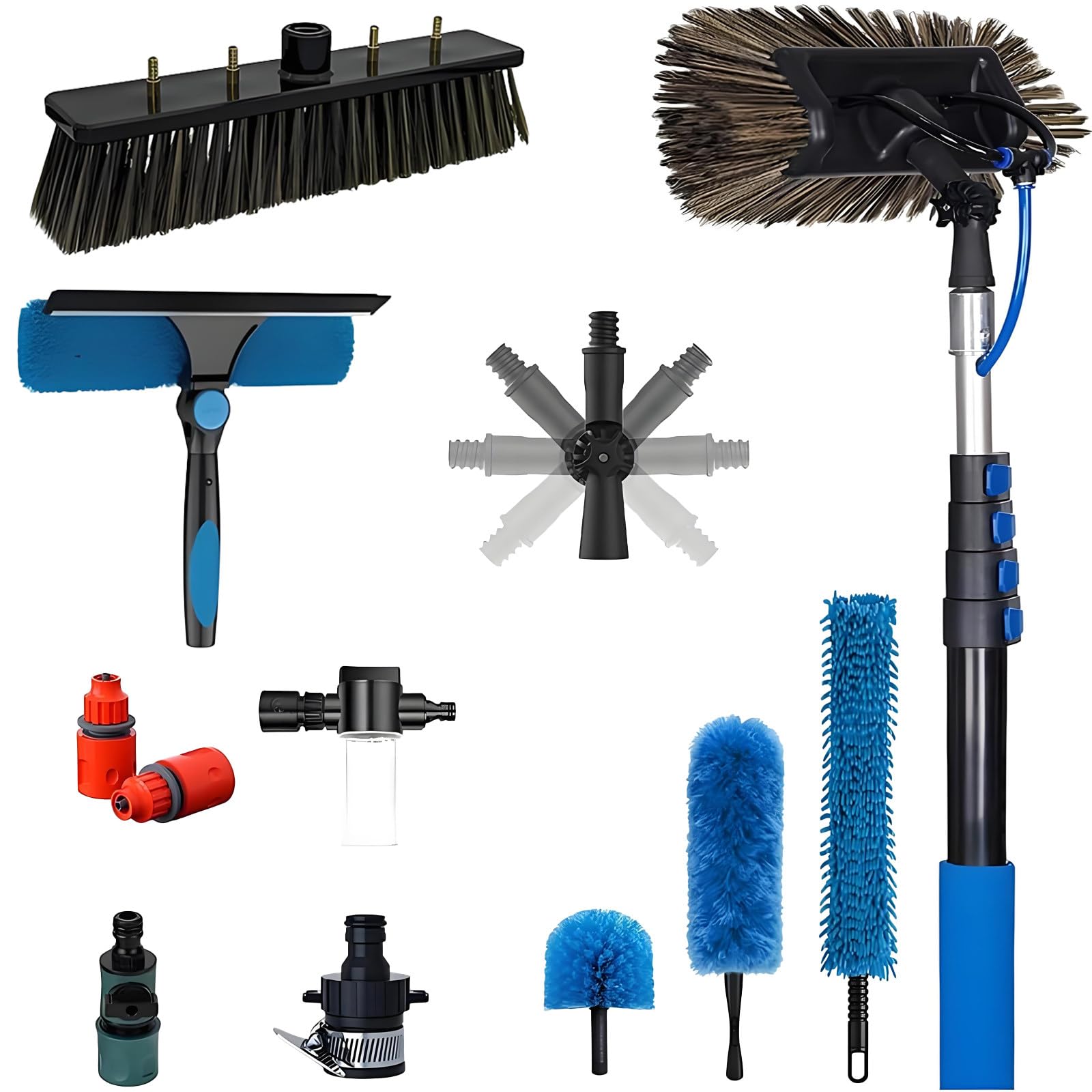 Kit Completo De Limpieza De Paneles Solares 9.0m(30FT)