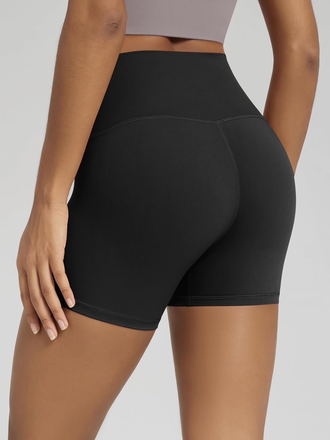 ODODOS Lounge Yoga Shorts for Women- 4" / 6" / 8" /10" High Waist Buttery Soft Biker Shorts