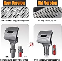 Vista 3 de JJXNDO Herramienta de aseo para Dyson V15 V12 V11 V10 V7 V8 Absolute Animal Motorhead Cyclone Fluffy Colchón Aspirador de gran tamaño con manguera