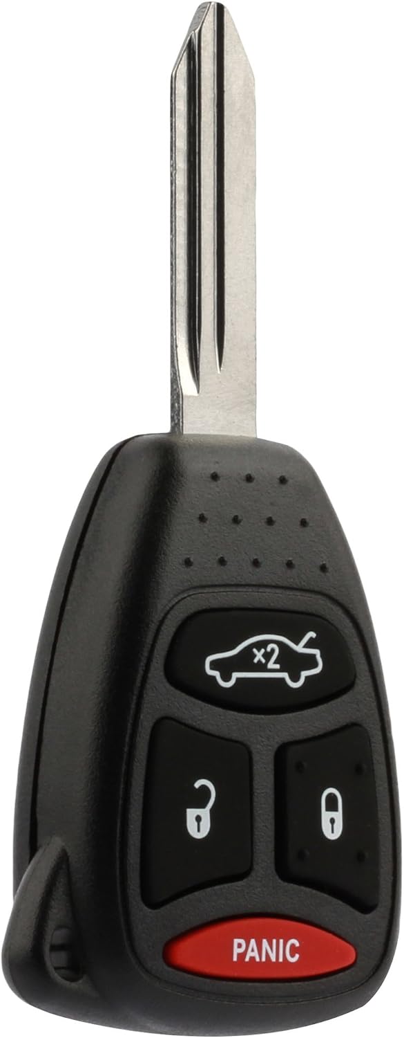 Key Fob Keyless Entry Remote fits Chrysler 300 Aspen/Dodge Charger Durango/Jeep Commander Grand Cherokee 2005 2006 2007 2008 2009 2010 2011 2012 2013 (KOBDT04A)