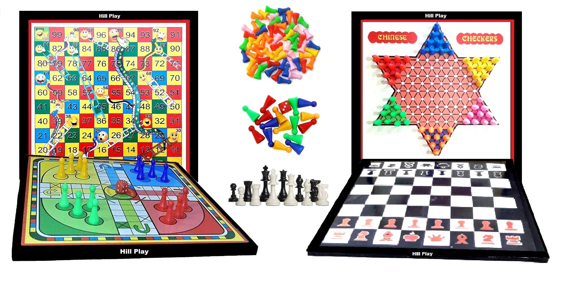 See full amazon price history chart for Hill Play Wooden Ludo Game with Snakes Ladders & Chinese Checkers with Chess Board Combo with 2 Set for All Games Coins(12x12 Inch). Hill Play Wooden Ludo Game with Snakes Ladders & Chinese Checkers with Chess Board Combo with 2 Set for All Games Coins(12x12 Inch). (B0CMTZNFW9) Amazon Price History, Amazon Price Tracker