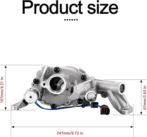 Miniatura 4 de 68252670AA Bomba de aceite con válvula solenoide 926-235 para Chrysler 200 300 Town Country, cargador DODGE Avenger Challenger Durango Caravan
