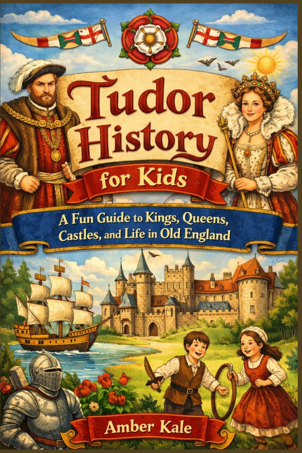 Tudor History for Kids: A Fun Guide to Kings, Queens, Castles, and Life in Old England