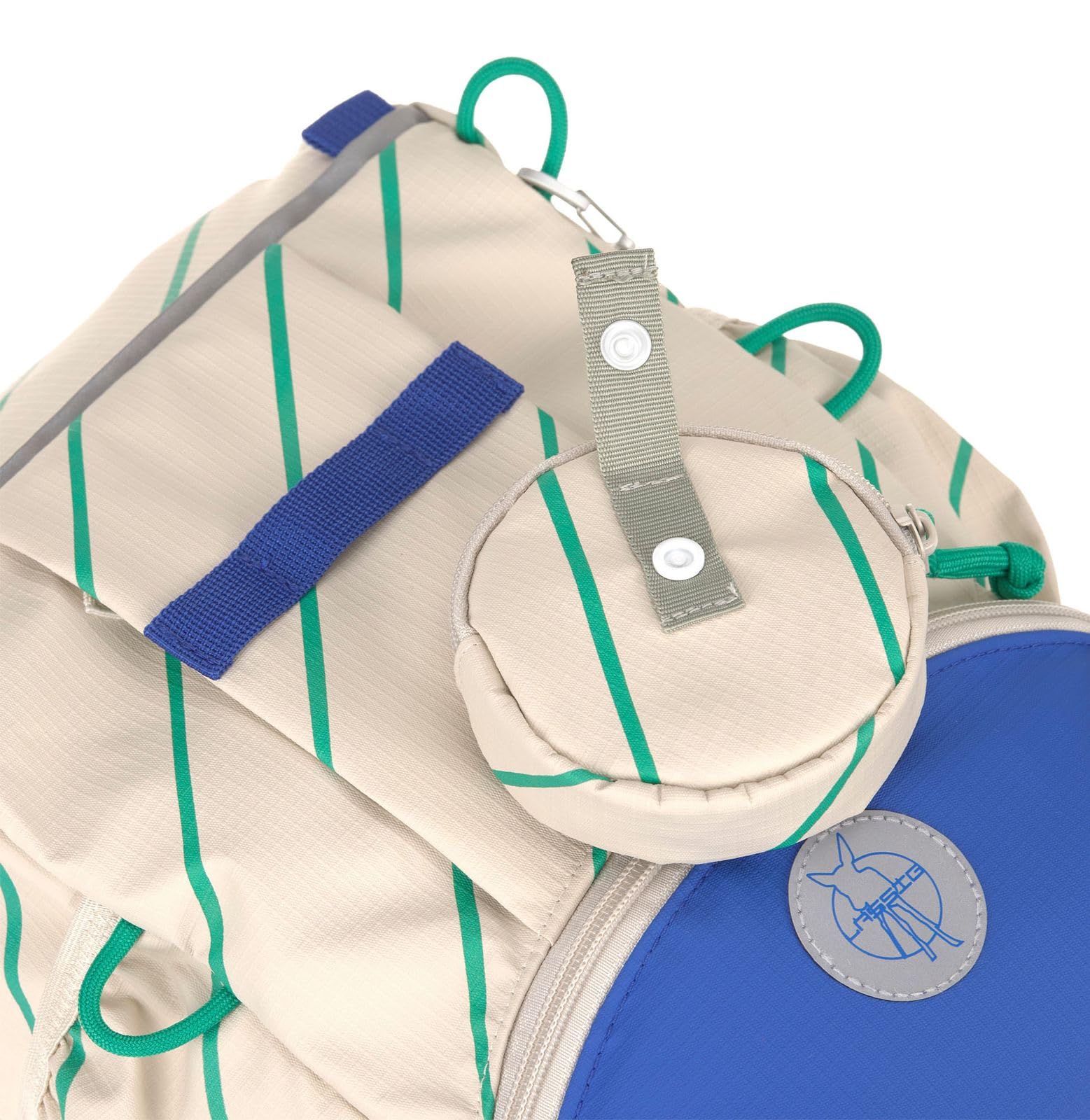 Lässig sac à dos Happy Trails Mini Outdoor Backpack Up 10L Frog écru