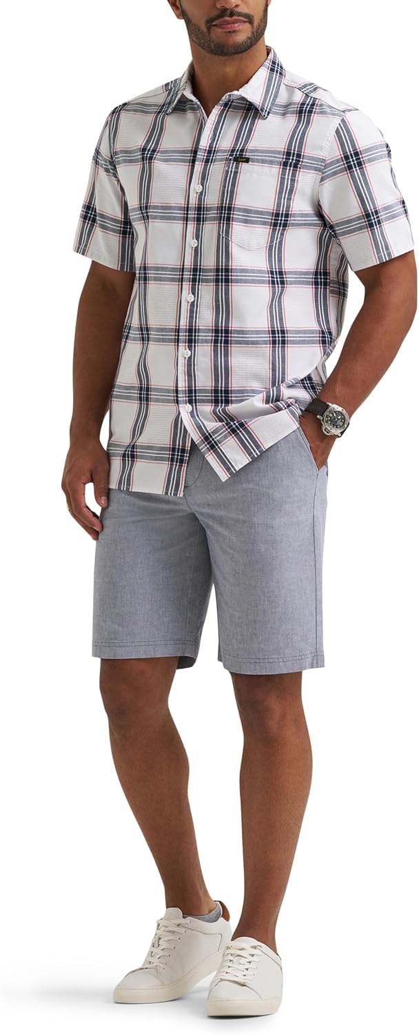 Lee Men's All Purpose Classic Fit Short Sleeve Shirt