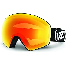 VonZipper - Dba Jetpack Snow Goggles Asian Fit, Black Satin/Fire Chrome
