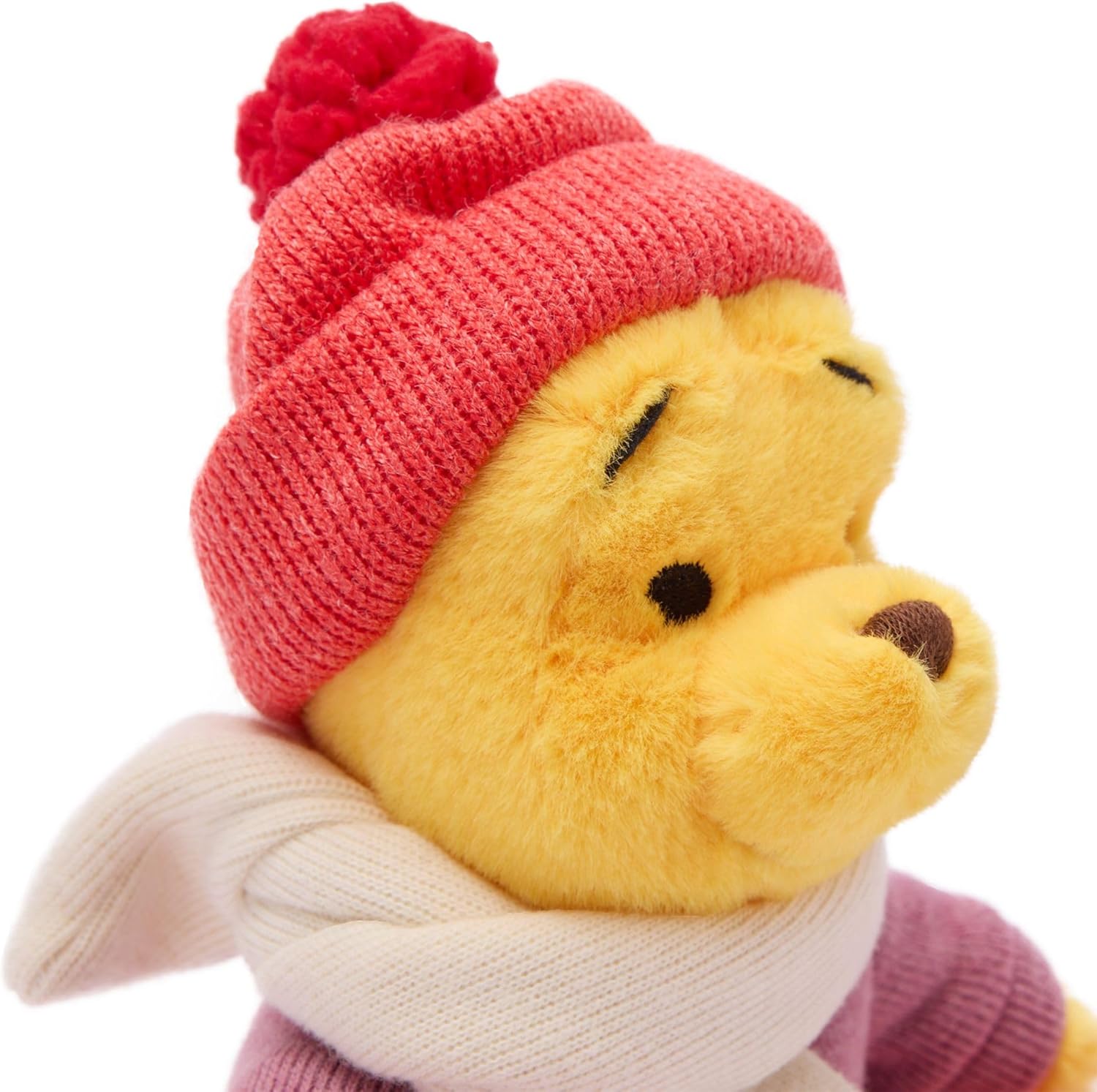 Disney Store Official Winnie The Pooh Ice Skating Plush – Cute Stuffed Animal for Winter Fun – The Perfect Plushie Inspired by The Many Adventures of Winnie The Pooh