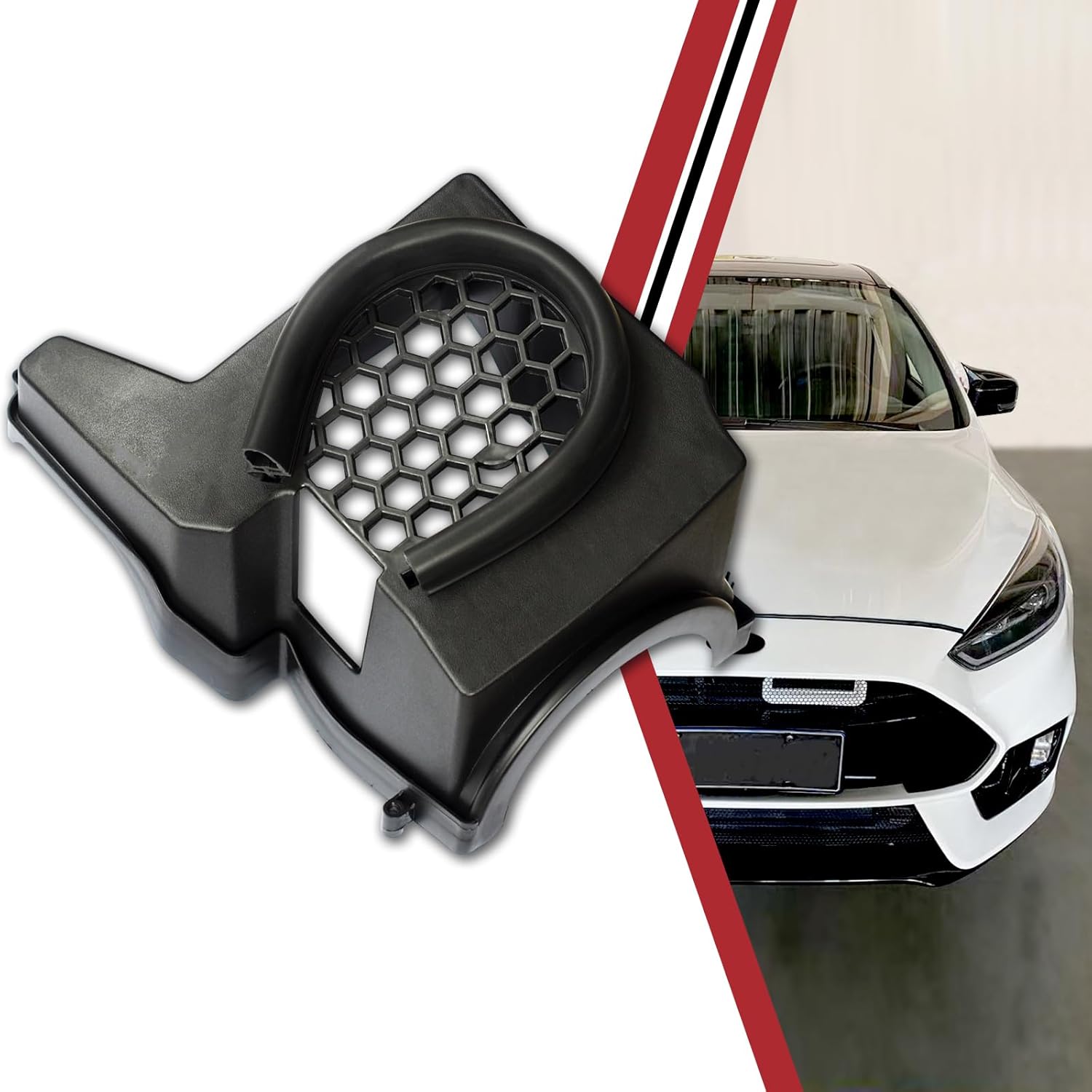 High Performance Air Filter Intake Compatible with Ford Focus 2009-2018 RS/ST MK3 MK3.5 Accessories,Cold Air Intake Filter