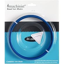 Imachinist S601314 Bi-Metal Metal Cutting Band Saw Blades 60-inch X 1/2-inch X 14 TPI