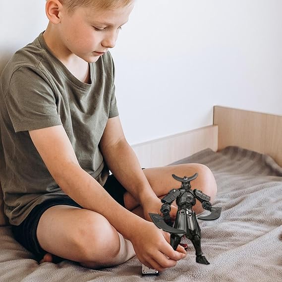 3D Printed Action Figure Stylish 360° Rotation