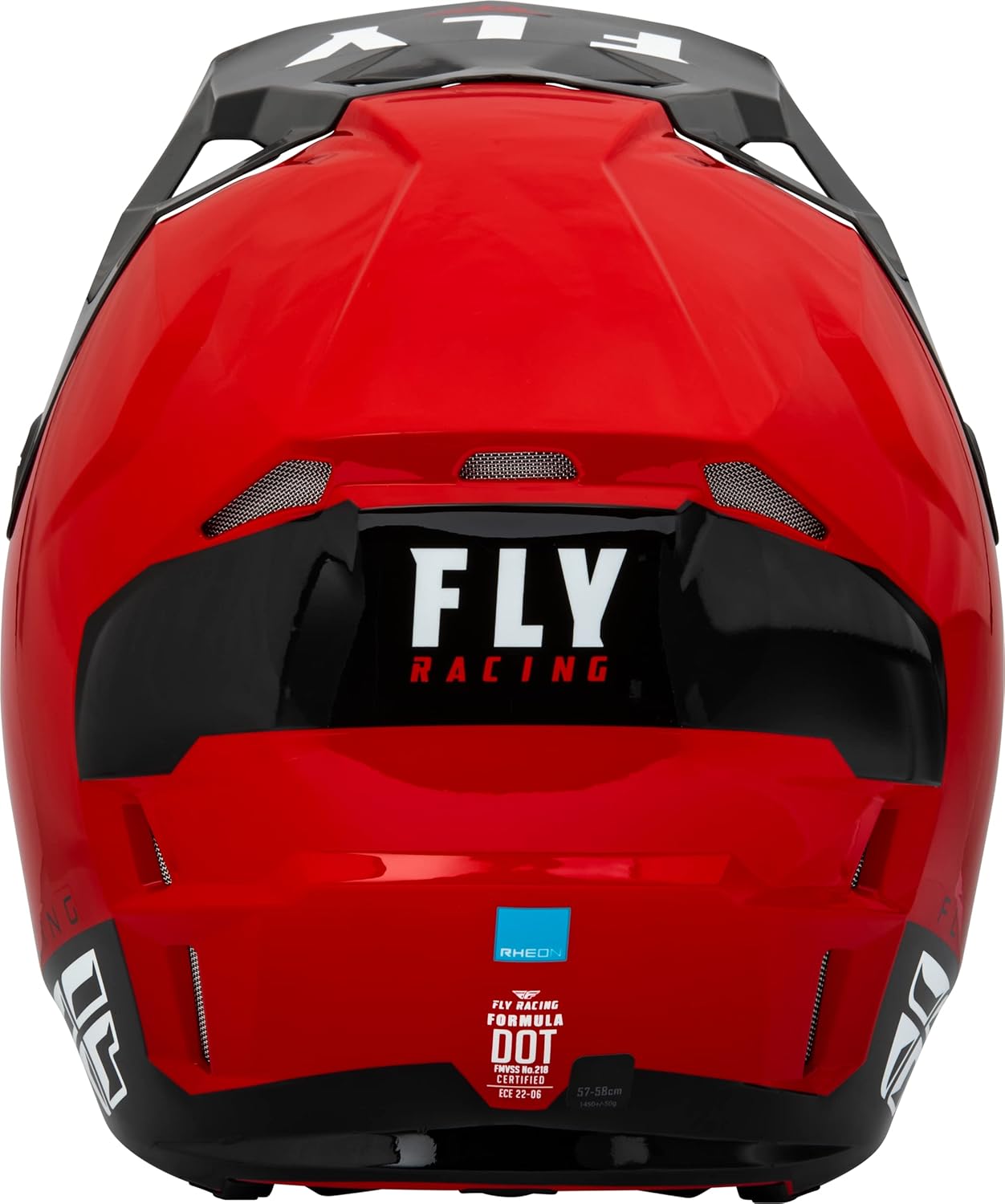 Fly Racing 73-0033S Formula Cp Slant Helmet Red/Black/White Sm