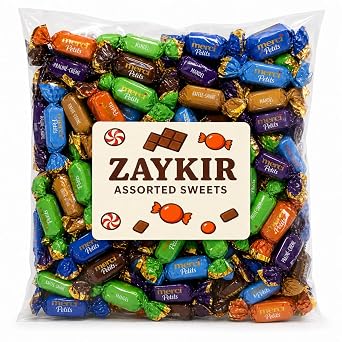 Merci Petits Chocolate Collection Assorted Mini Chocolates 2.2 lb Bulk 7 Variety European Chocolate Candy Assortment Individually Wrapped Premium Chocolates for Sharing Parties & Gifts
