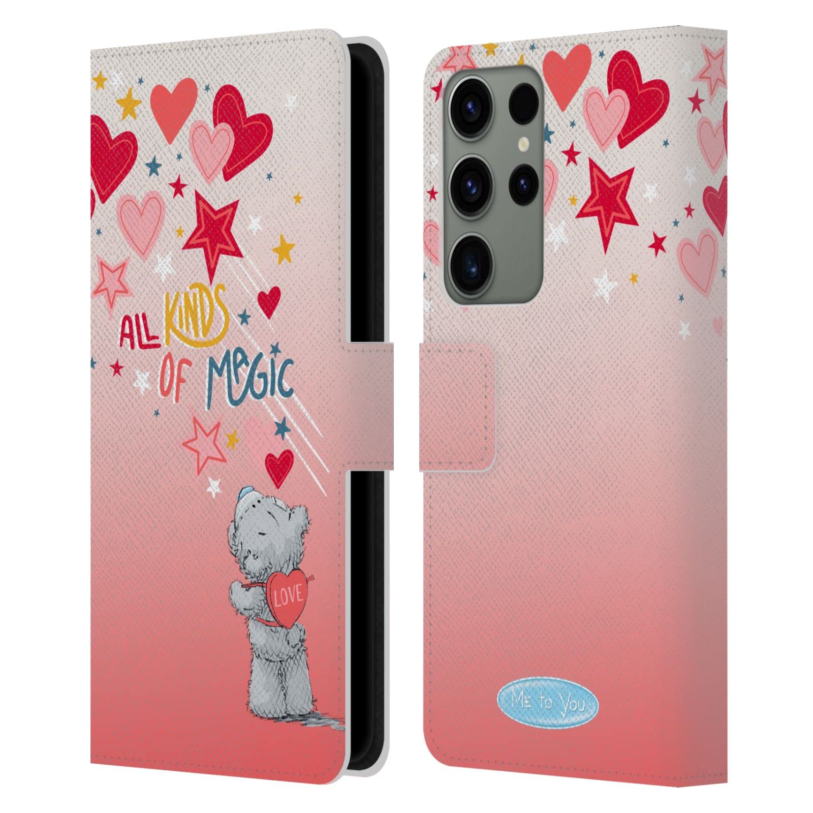 Funda Samsung S23 Ultra tipo libro anticaídas con tarjetero Me To You 7