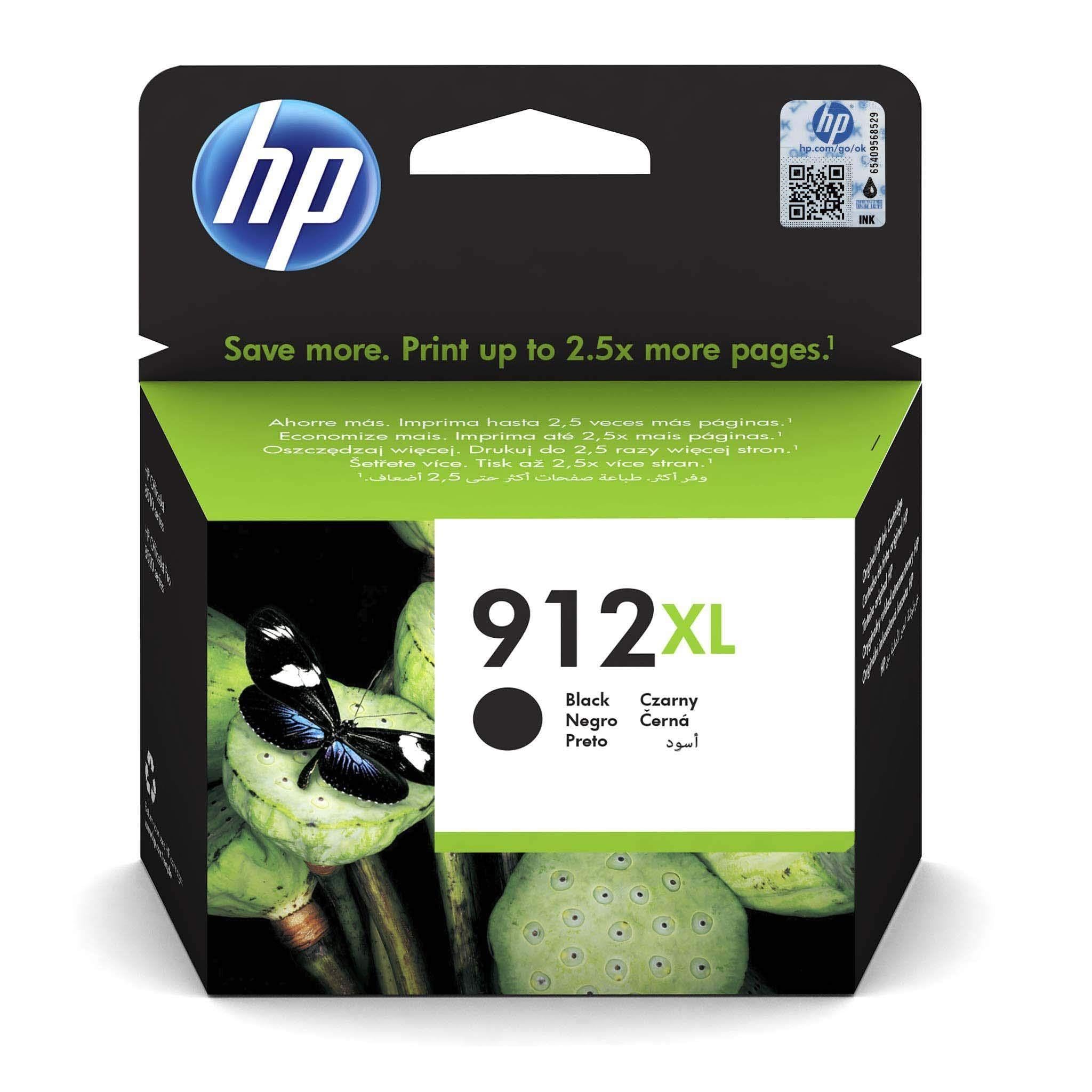 HP 912XL - 18 ml - Hohe Ergiebigkeit - Schwarz