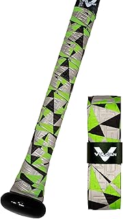 Vulcan 1.00mm Bat Grips/Green Glow, V100-GLOW