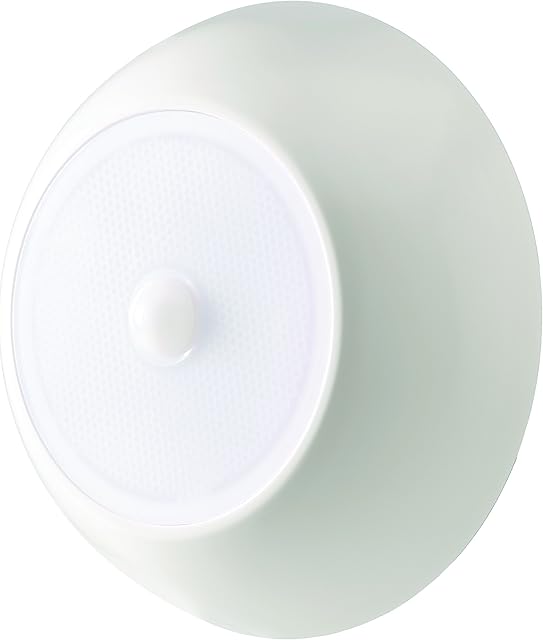 Mr. Beams MB990-WHT-01-01 Ultra Bright Wireless Battery Powered Motion Sensing Indoor/Outdoor LED Ceiling Light, White, Pack of 1