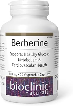 Bioclinic Naturals Berberine HCL 500 mg 90 Caps