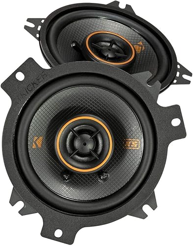 Miniatura 4 de Kicker 47KSC404 KS Series Altavoces coaxiales de 4" con tweeters de .5", 4ohm