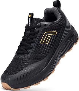 FitVille Men's Extra Wide Trail Running Shoes Sneakers Walking Shoes with Arch Support