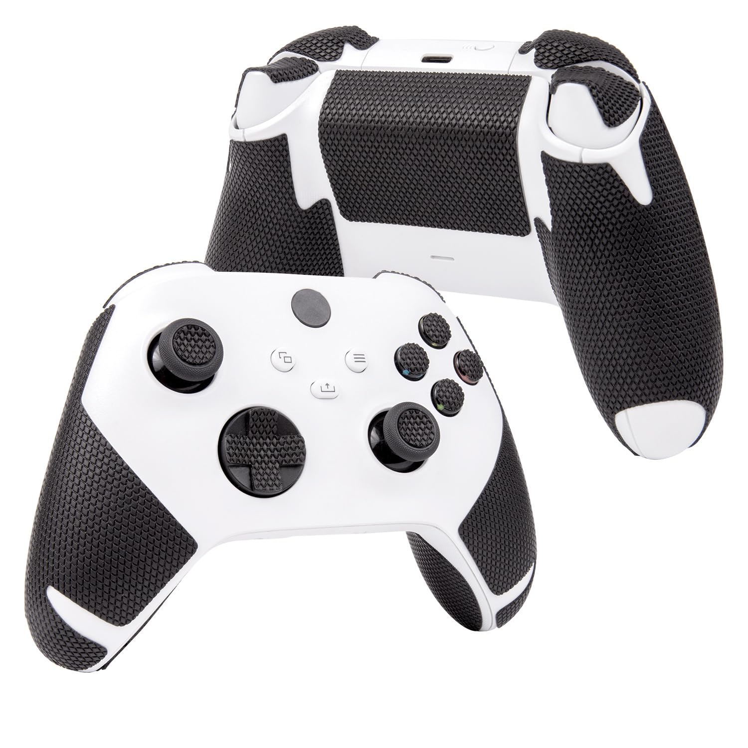 TALONGAMES Controller Grips Compatible with Xbox Series X/S, Anti-Slip, Sweat-Absorbent, Textured Skin kit, for Xbox Controllers Handle Grips, Buttons