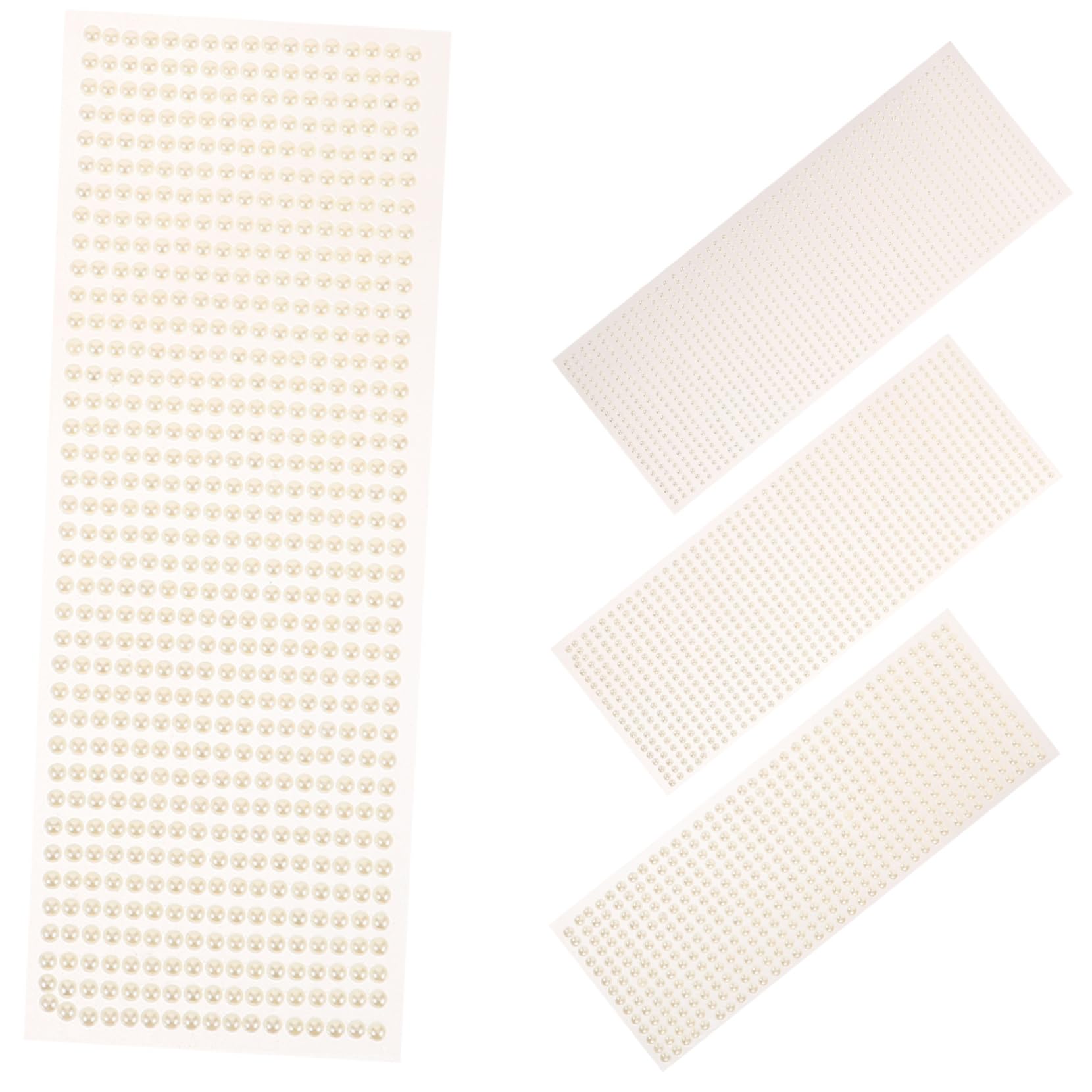 HOMSFOU 5 Set Adesivi Perline Autoadesivi per Trucco E Decorazioni Fai da Te Perghie E Arte del Decorazioni Perline per Look E Creativo 4 Fogli * 5
