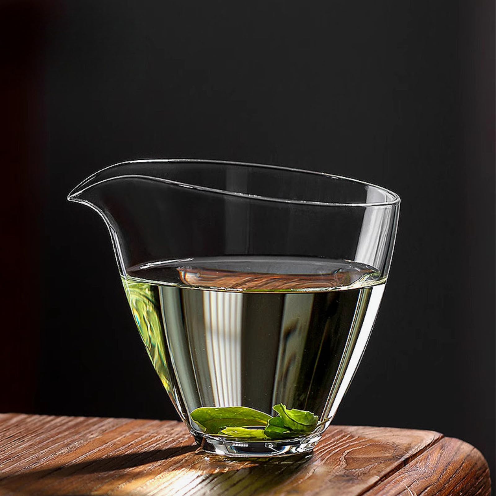 Tasse à thé en verre de 220 ml à forme irrégulière pour infusion Kungfu parfaite