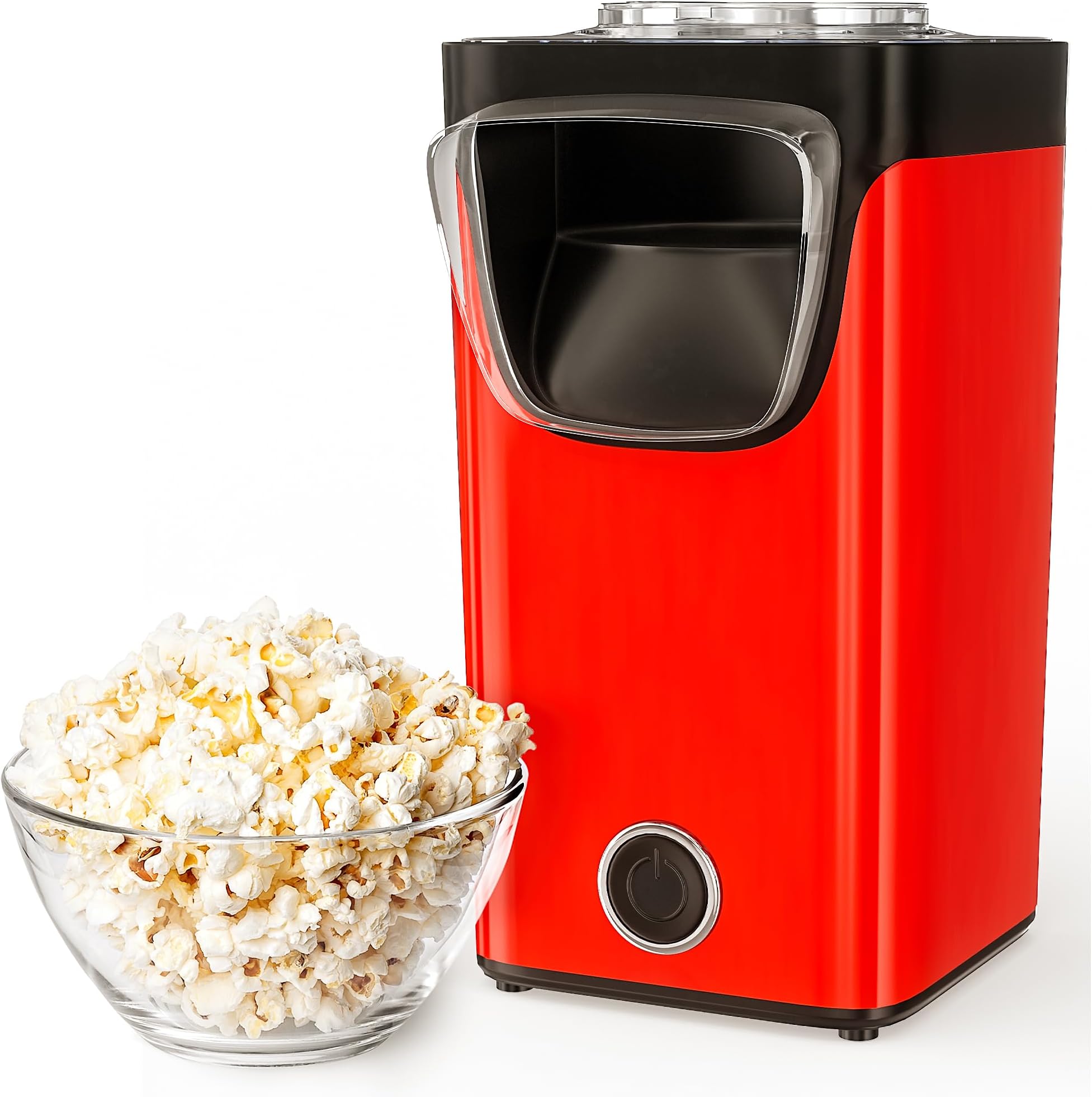 – Gadgy Popcorn Machine, Sweet & Salty Pop Corn Maker, Ready in 3 Minutes, 60g Gourmet Pop-Corn Machines with removable Lid, includes Measuring Spoon