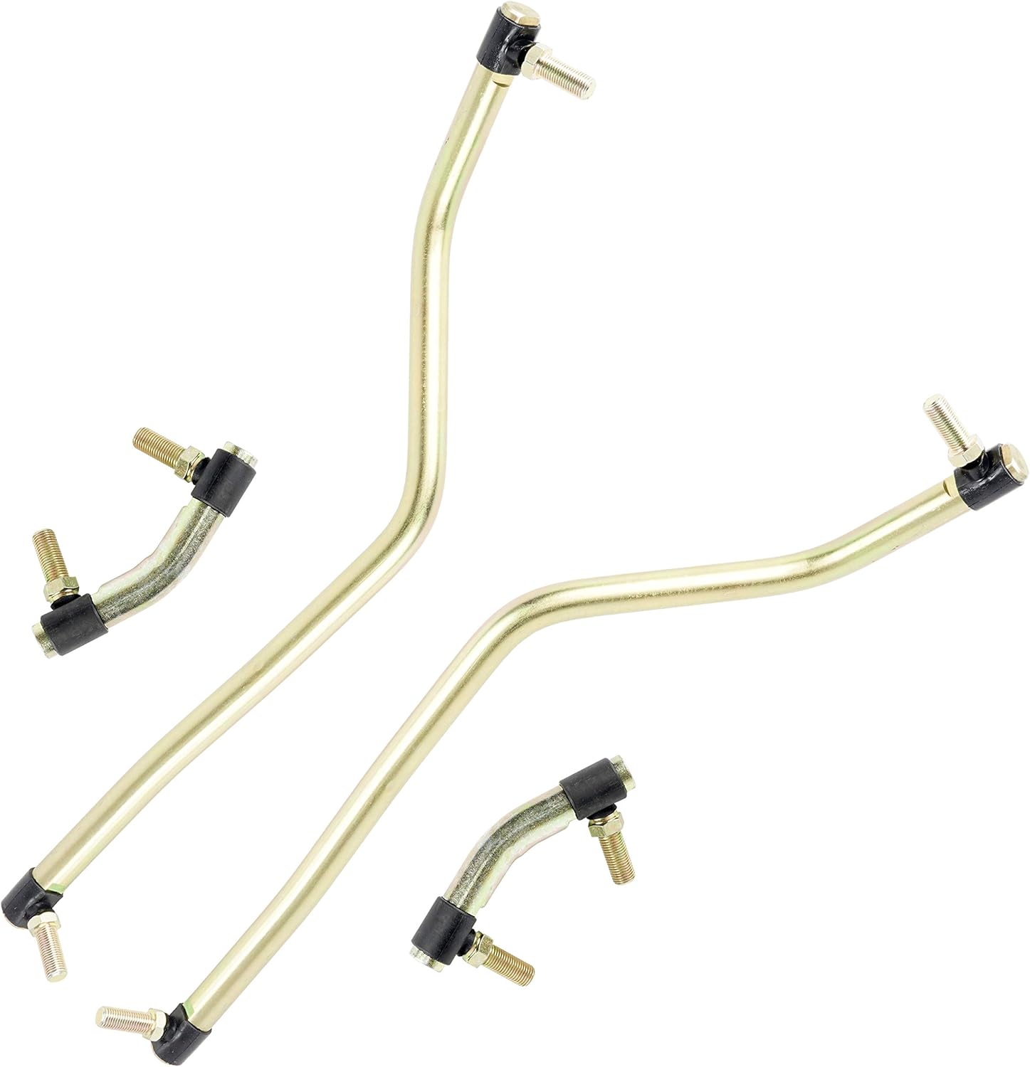 Caltric Left and Right Tie Rods and Drag Links Compatible With Husqvarna 597069902 597069802 583513501 532436887