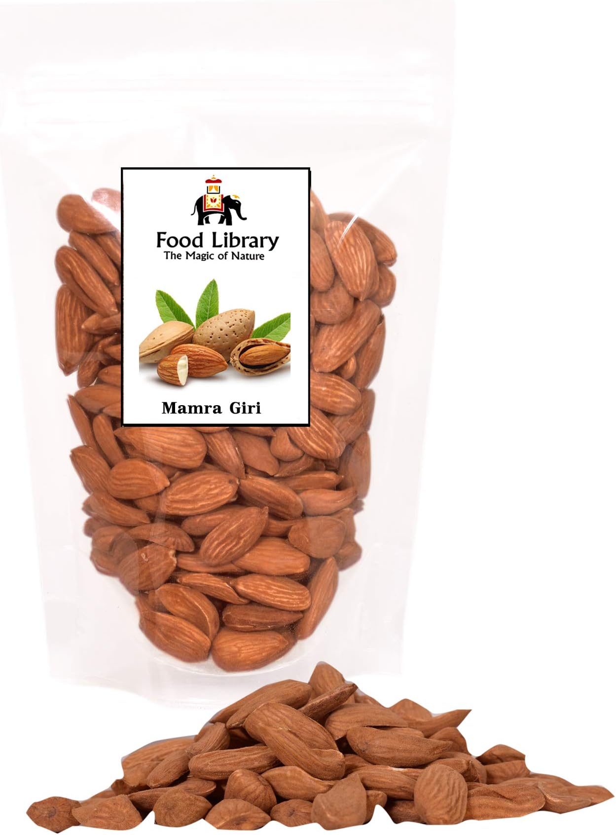 Food Library Almond (Mamra Badam) (200 g)