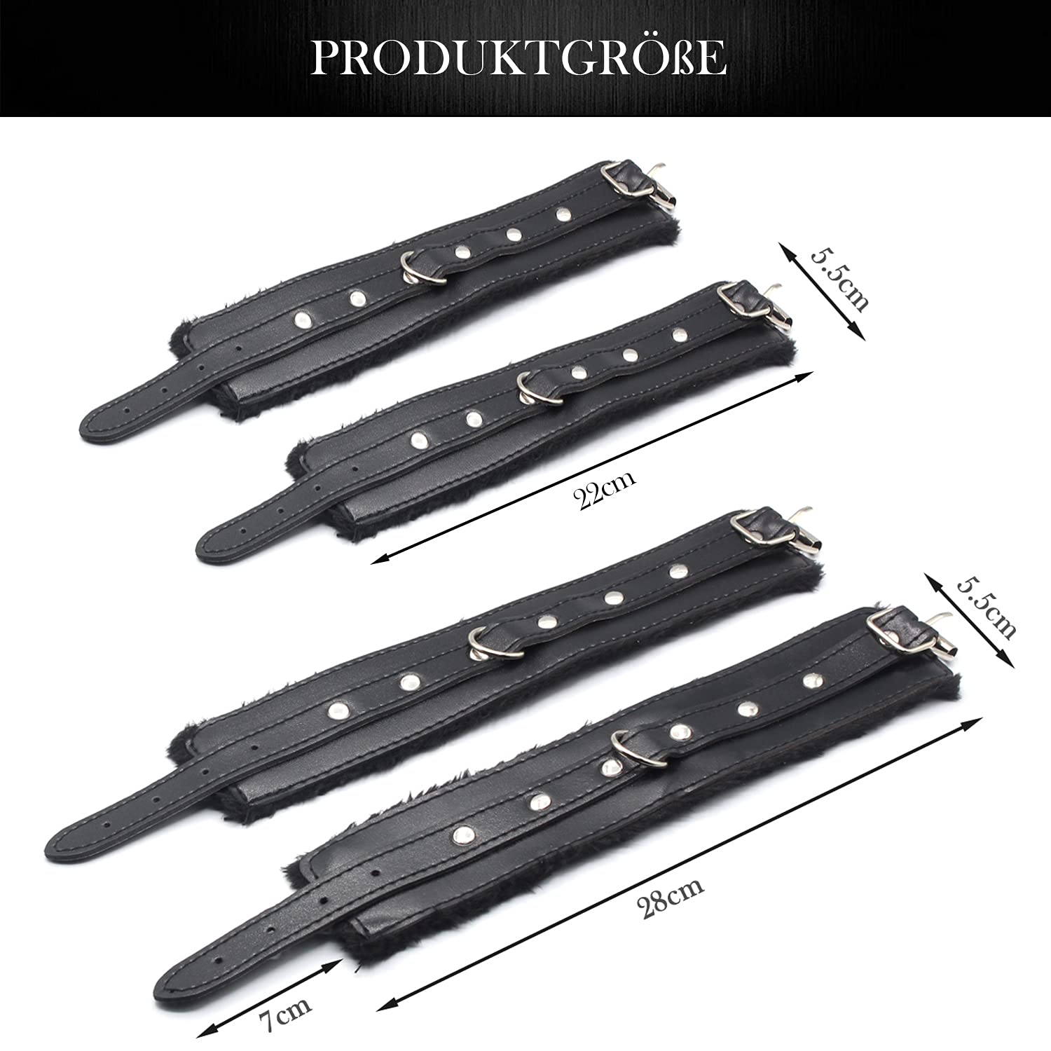 Kit Bondage Barre D'écartement Réglable Avec Menottes Easytoys - Fetish Collection
