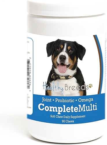 Miniatura 9 de Healthy Breeds Bulldog francés todo en uno multivitamínico suave masticable 90 unidades