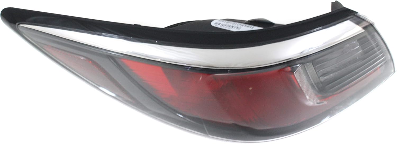 Garage-Pro Tail Light Assembly Compatible with 2016 Scion IA / 2016-2018 Toyota Yaris Outer Halogen, Driver Side