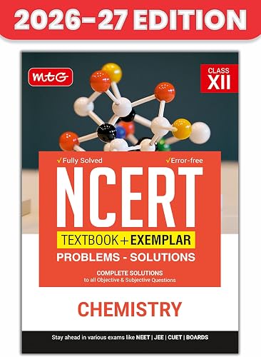 MTG NCERT Textbook + Exemplar Chemistry Class 12 (2026‑27)
