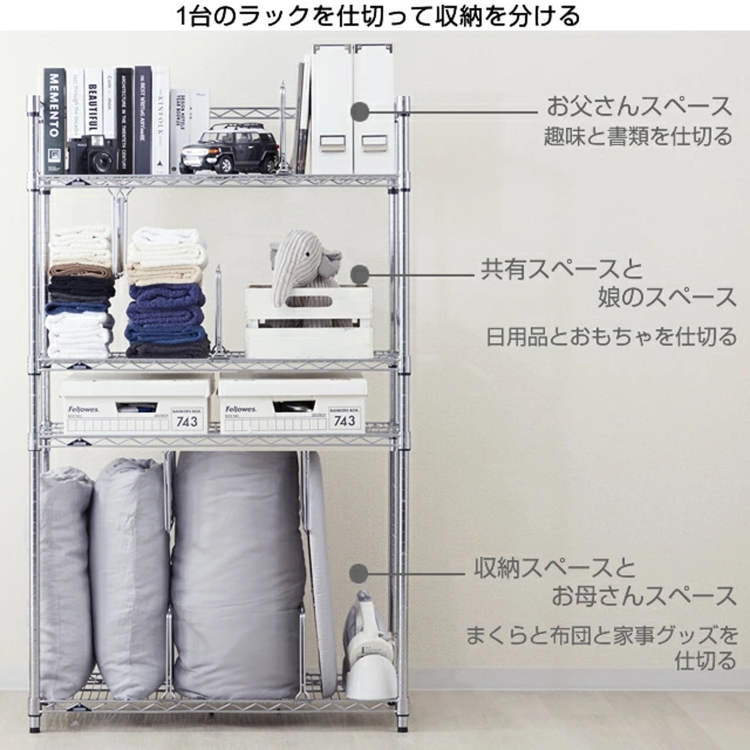 Amazon｜ドウシシャ ルミナスラック スチールラックパーツ